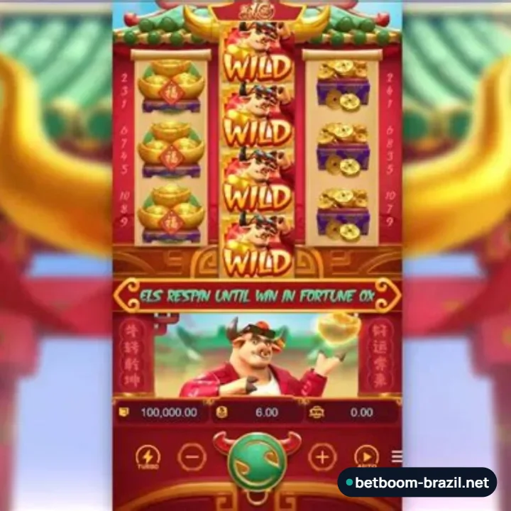 Fortune Ox – tela dos rolos